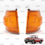 ชุด เสื้อไฟหรี่มุม ไฟหรี่ ข้างซ้าย+ขวา 2 ชิ้น สีส้ม สำหรับ Isuzu TF TFR Holden Rodeo Vauxhall Brava Pickup ปี 1989-1995